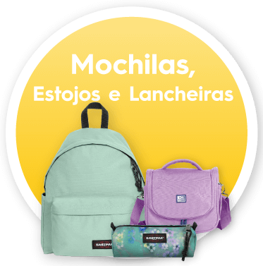 Mochilas, Estojos e Lancheiras